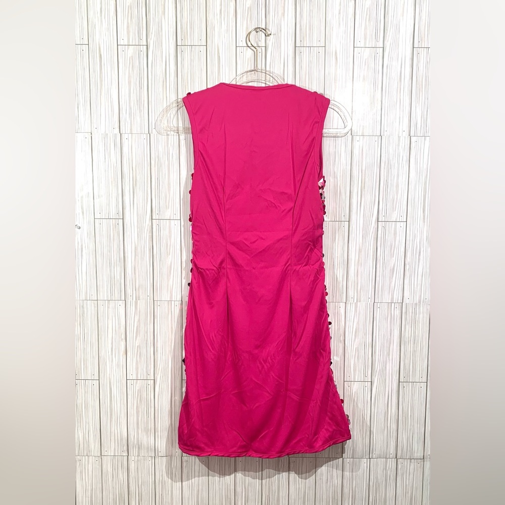 70’s Disco Sequined Theme Mini Dress - Picture 5 of 6